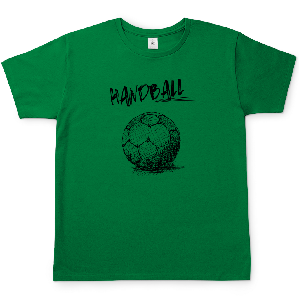 Herren/ Unisex T-Shirt Handball SKRIPT