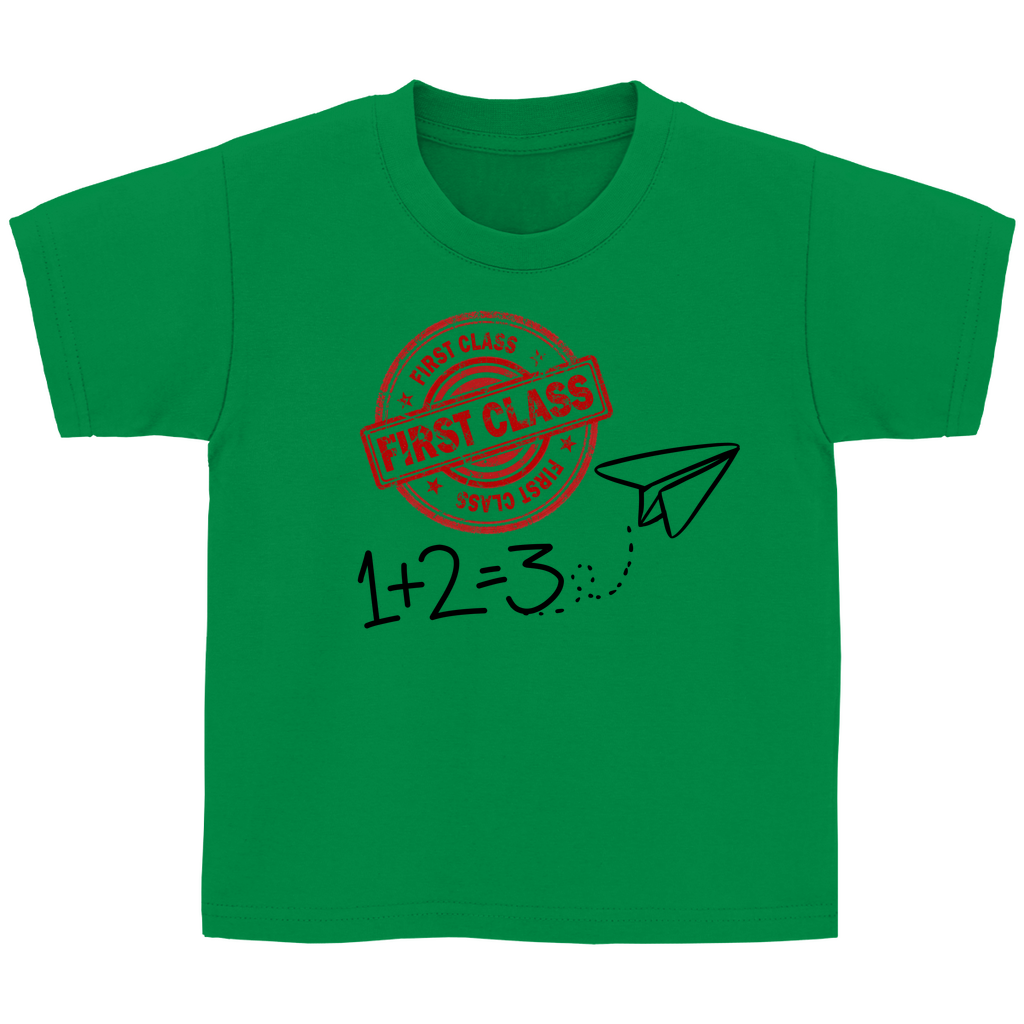 Kinder T-Shirt zur Einschulung - FIRST CLASS