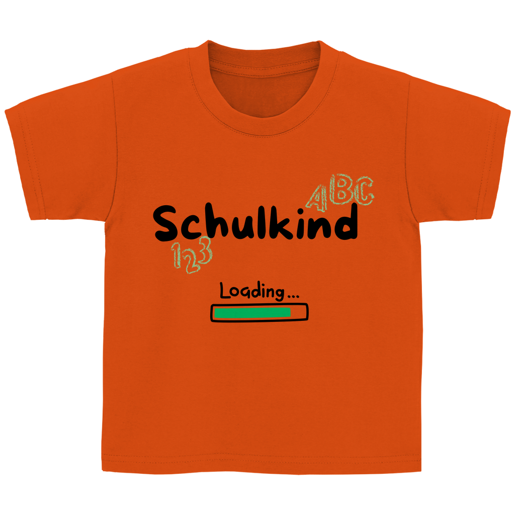 Kinder T-Shirt zur Einschulung - SCHULKIND LOADING