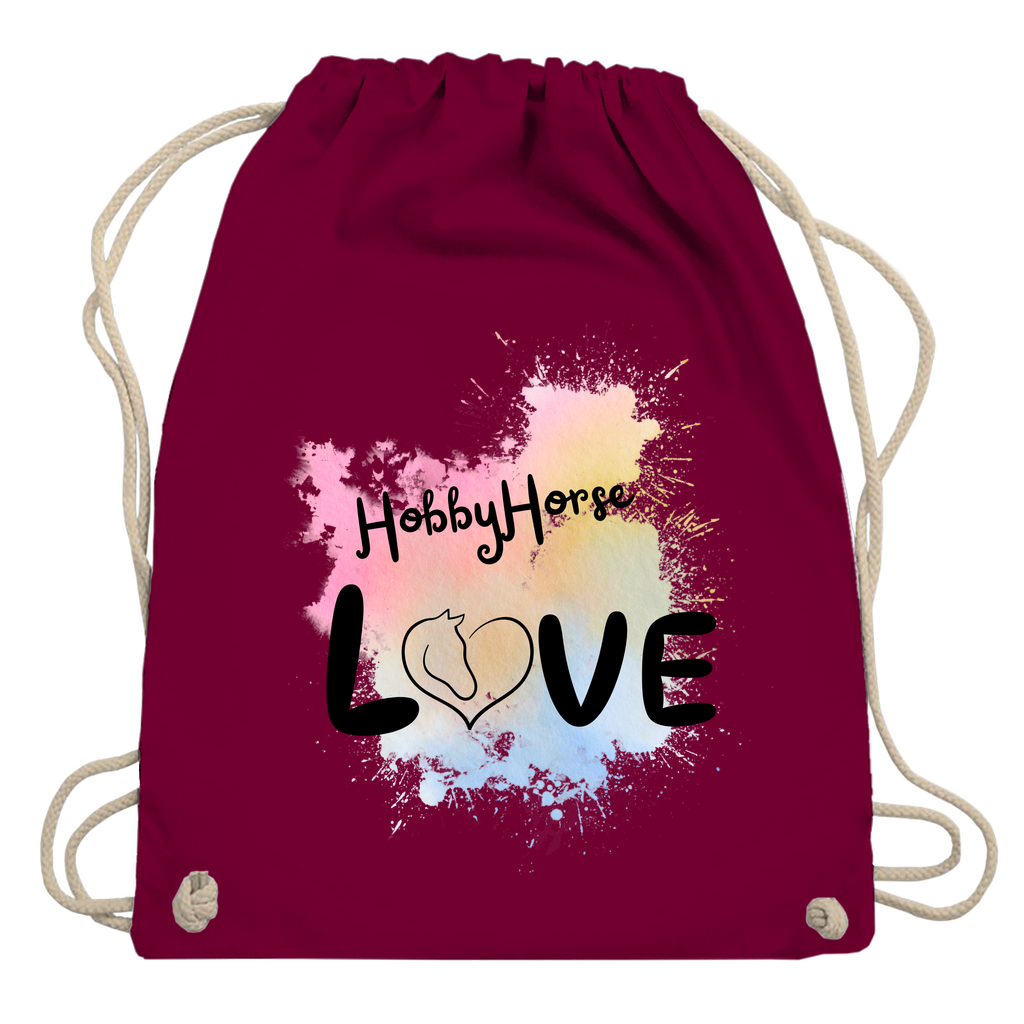 Turnbeutel Hobby Horse LOVE