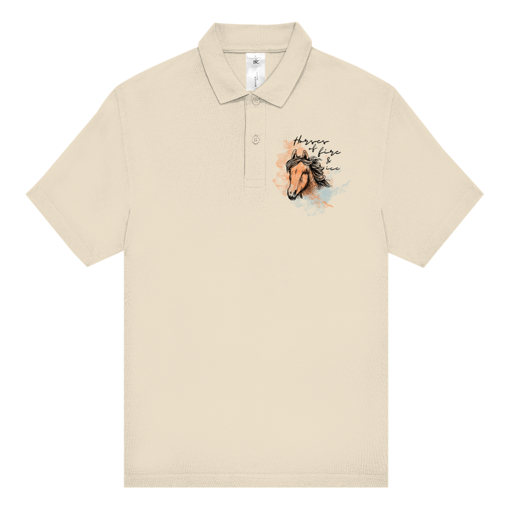 Unisex Poloshirt Isi FIRE & ICE