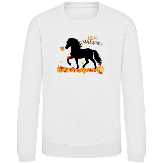 Islandpferde Kinder Sweatshirt HERBST