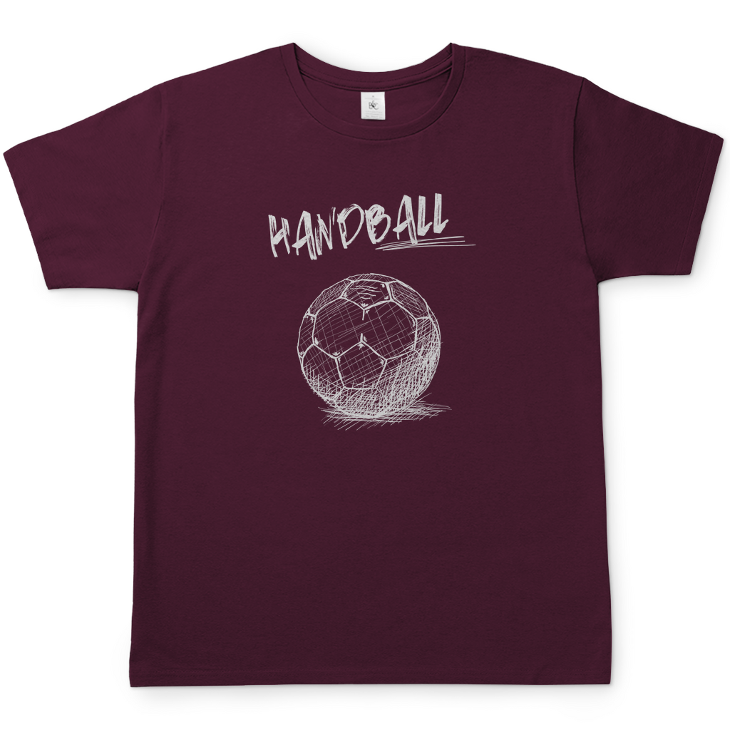 Herren/ Unisex T-Shirt Handball SKRIPT