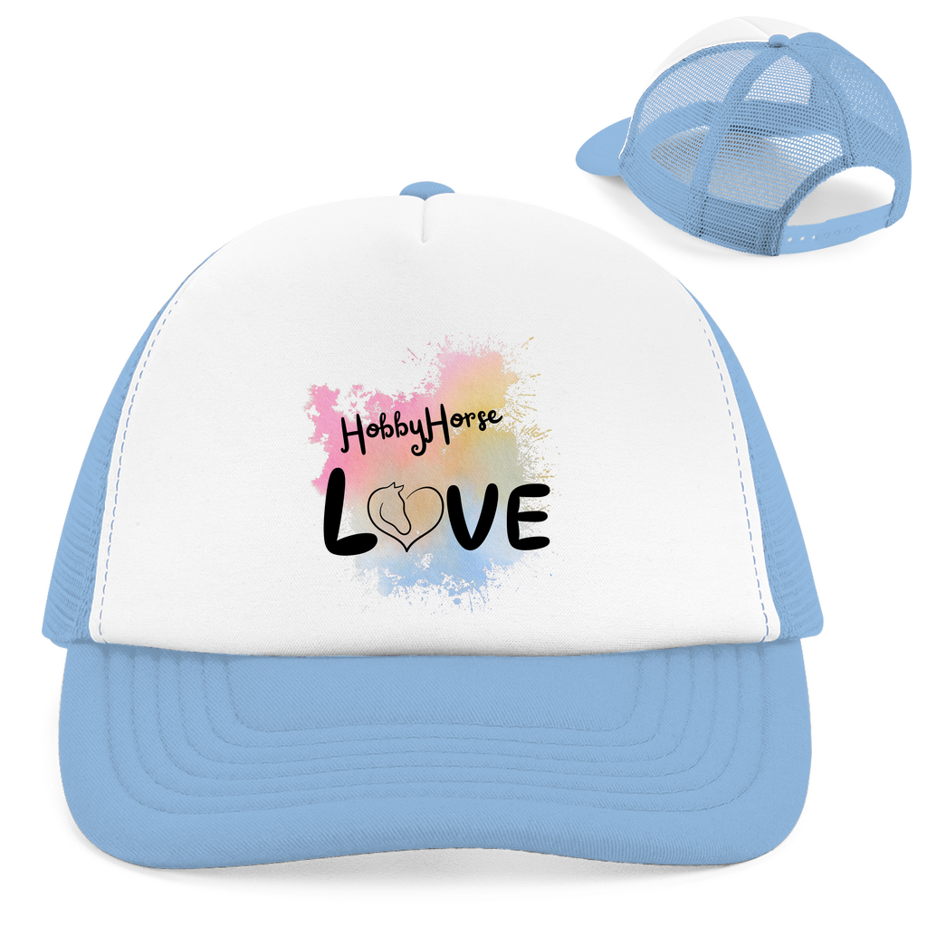 Retro Trucker Cap Hobby Horse LOVE