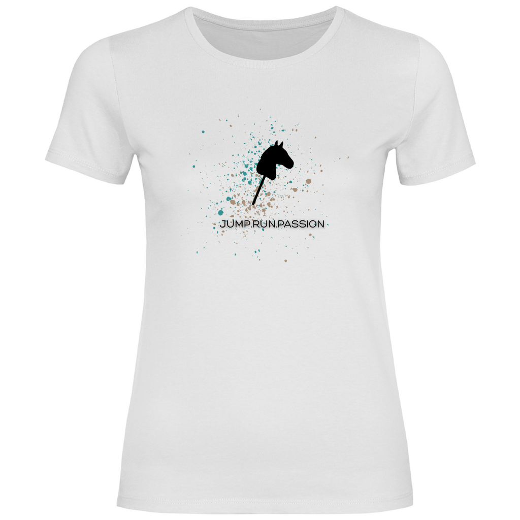 Junge Damen T-Shirt Hobby Horse JUMP