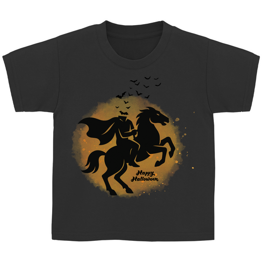 Halloween Pferde "Headless Horseman" Kinder T-Shirt