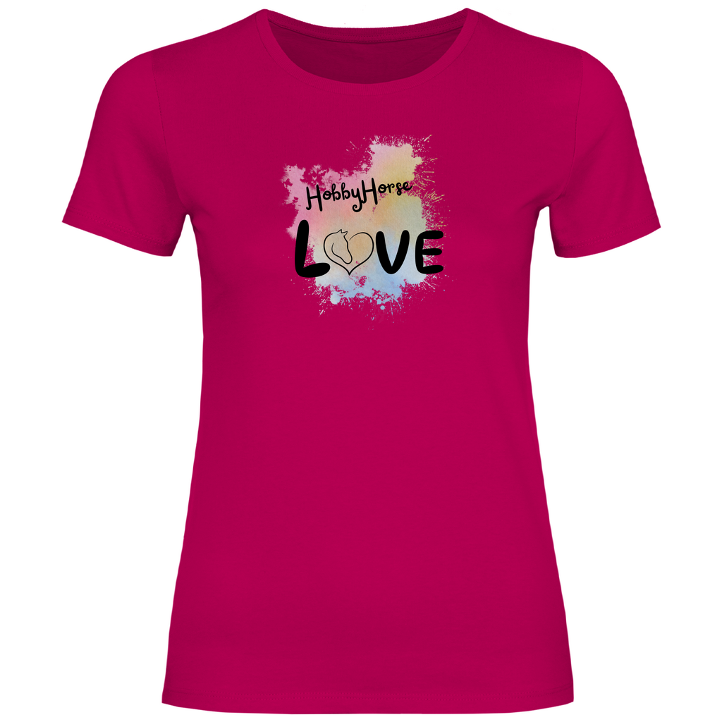 Junge Damen T-Shirt Hobby Horse LOVE