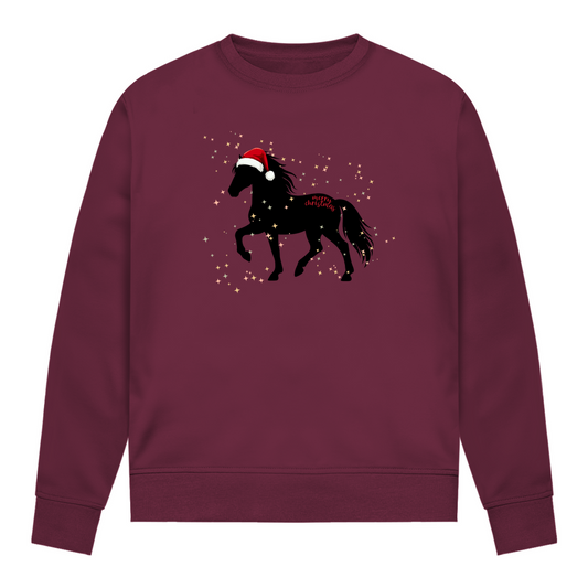 Islandpferde Damen Sweatshirt - Islandpferde Weihnachten