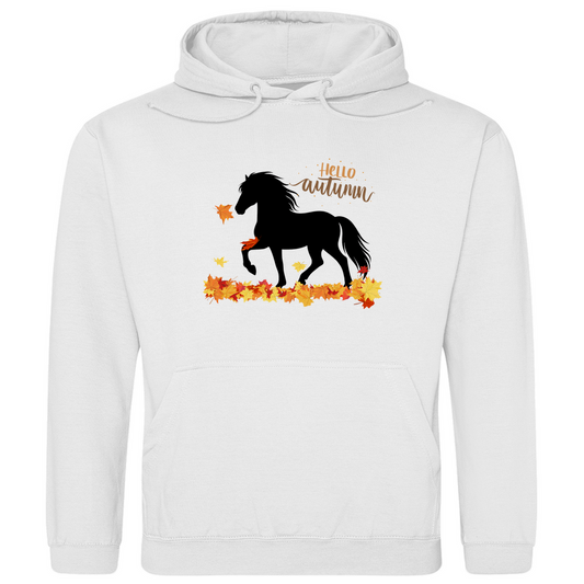 Islandpferde Herren Hoodie - Islandpferde Herbst