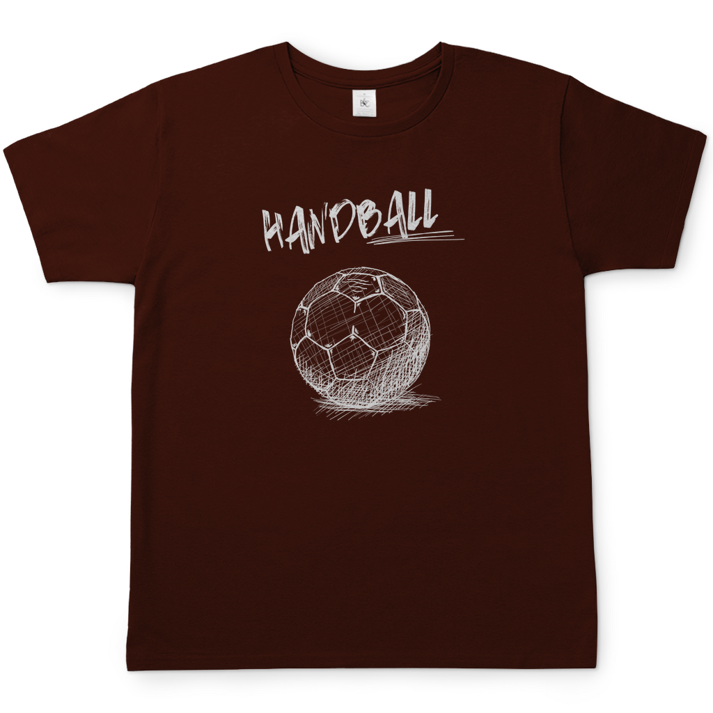 Herren/ Unisex T-Shirt Handball SKRIPT