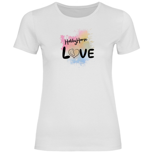 Junge Damen T-Shirt Hobby Horse LOVE