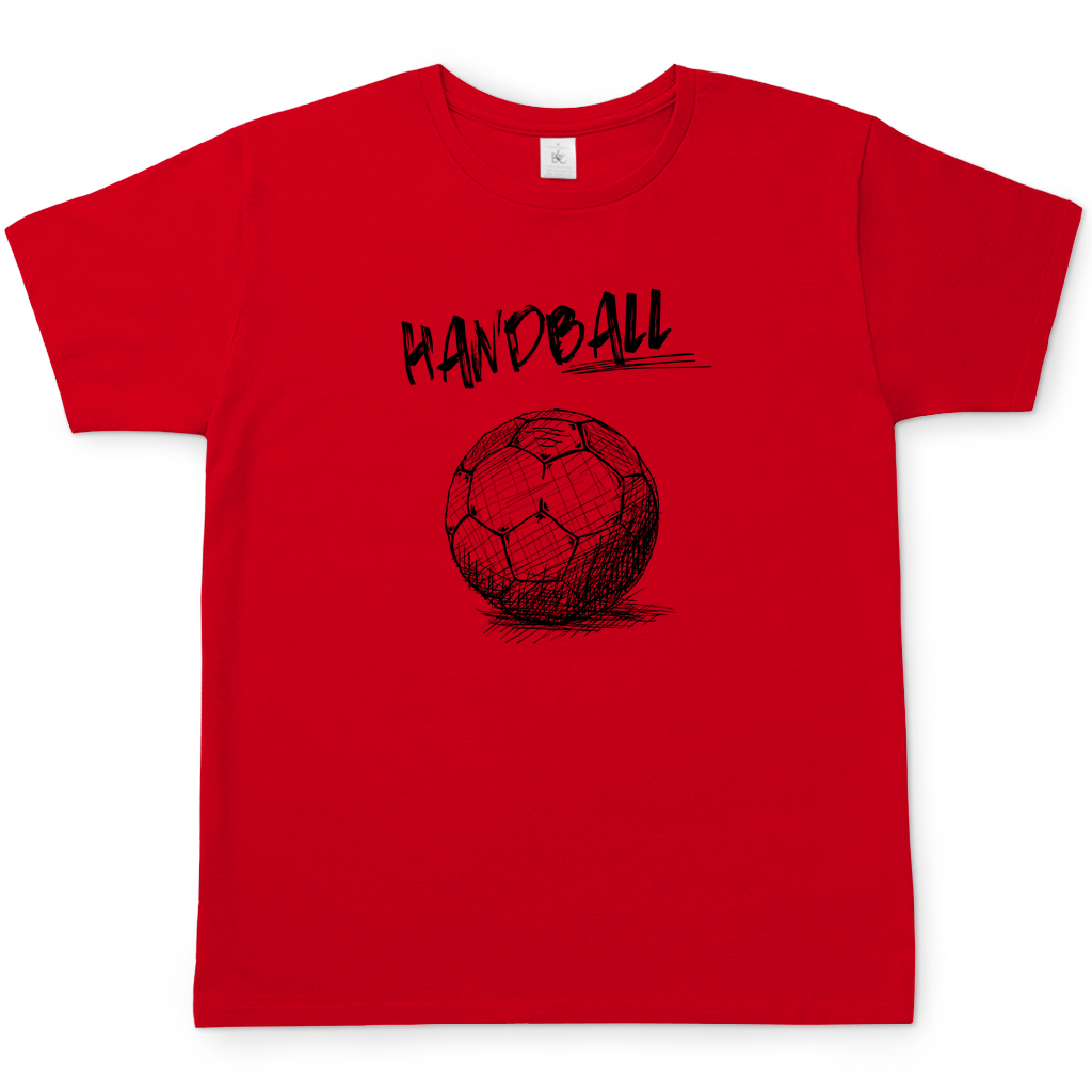 Herren/ Unisex T-Shirt Handball SKRIPT
