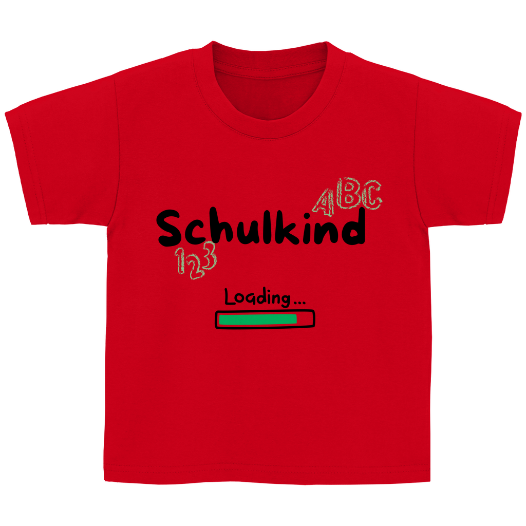 Kinder T-Shirt zur Einschulung - SCHULKIND LOADING