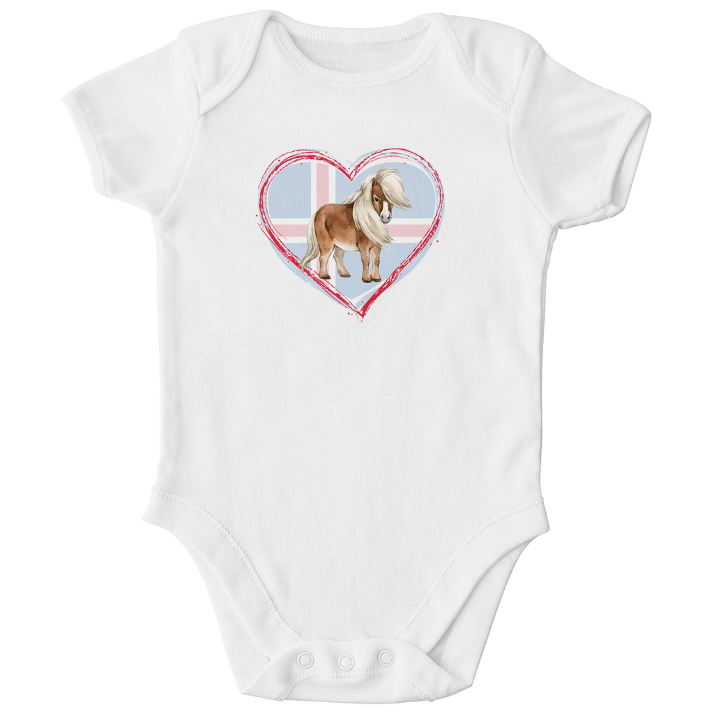 Baby Bio Body kurzarm - ISI HERZ