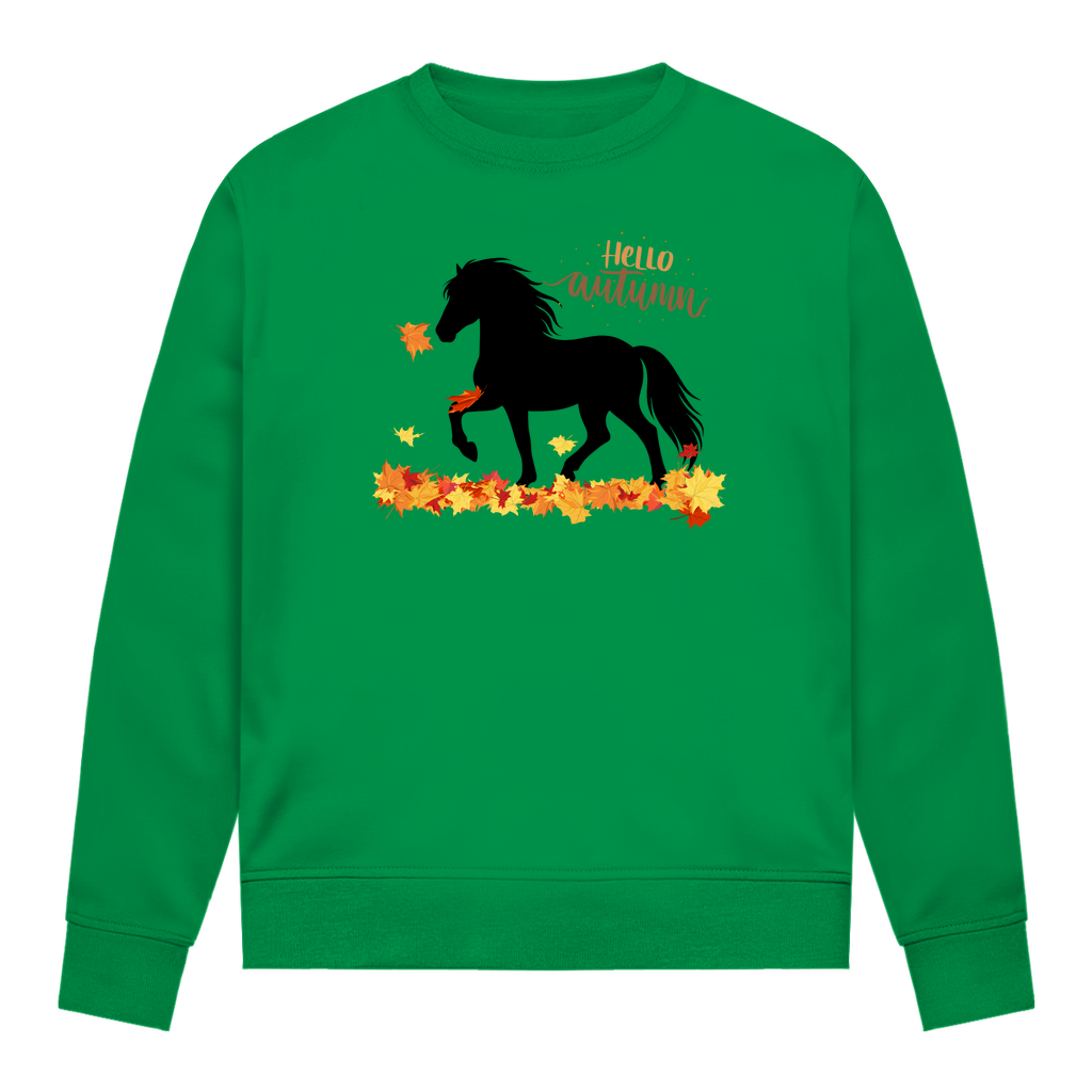 Islandpferde Damen Sweatshirt - Islandpferde Herbst