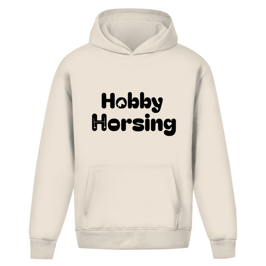 Oversize Hobby Horsing Hoodie ohne Kordel - Hobby Horse CUTOUT