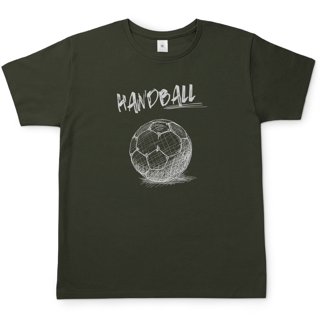 Herren/ Unisex T-Shirt Handball SKRIPT