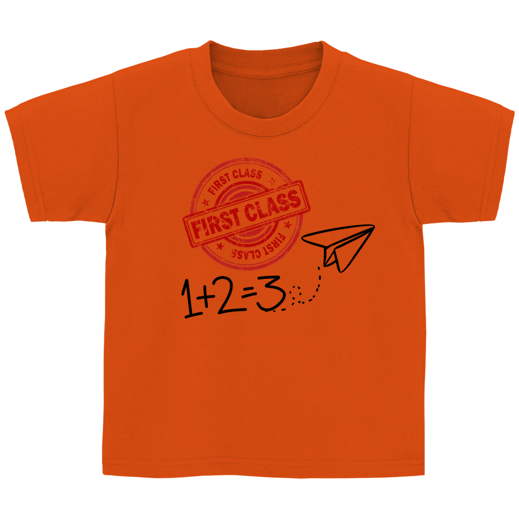 Kinder T-Shirt zur Einschulung - FIRST CLASS