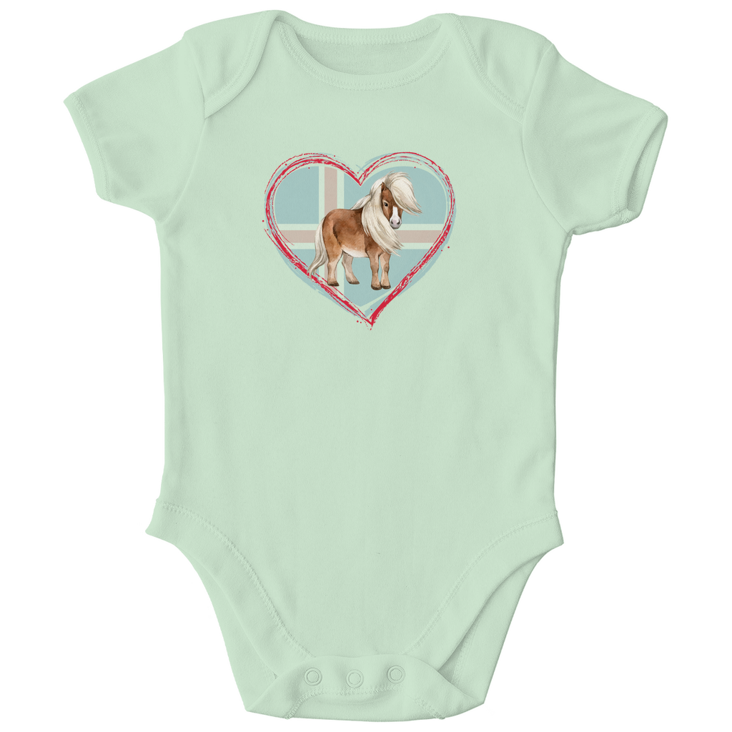 Baby Bio Body kurzarm - ISI HERZ