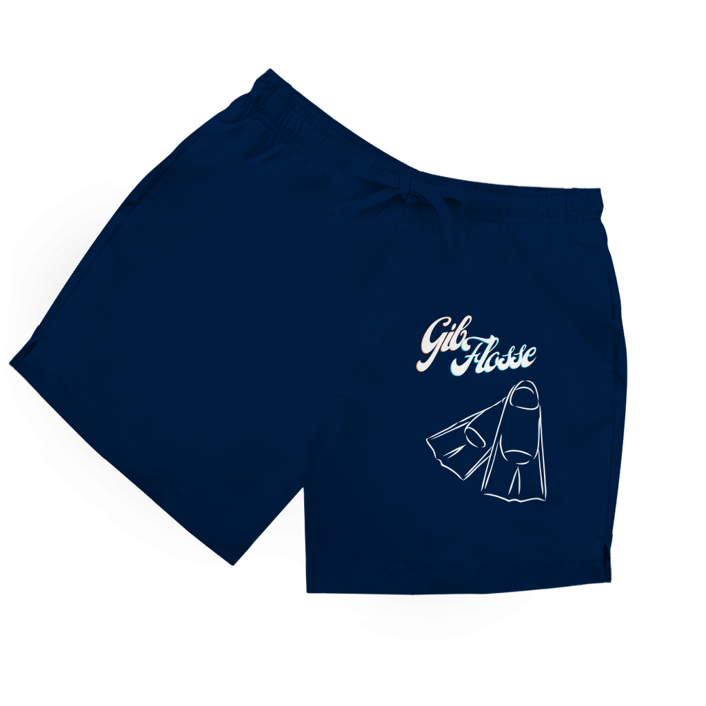 Badehose für Schwimmer und Schwimmbad-Fans - GIB FLOSSE