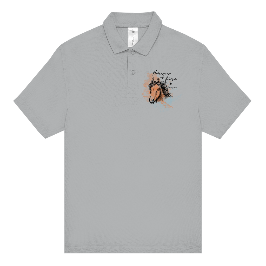 Unisex Poloshirt Isi FIRE & ICE