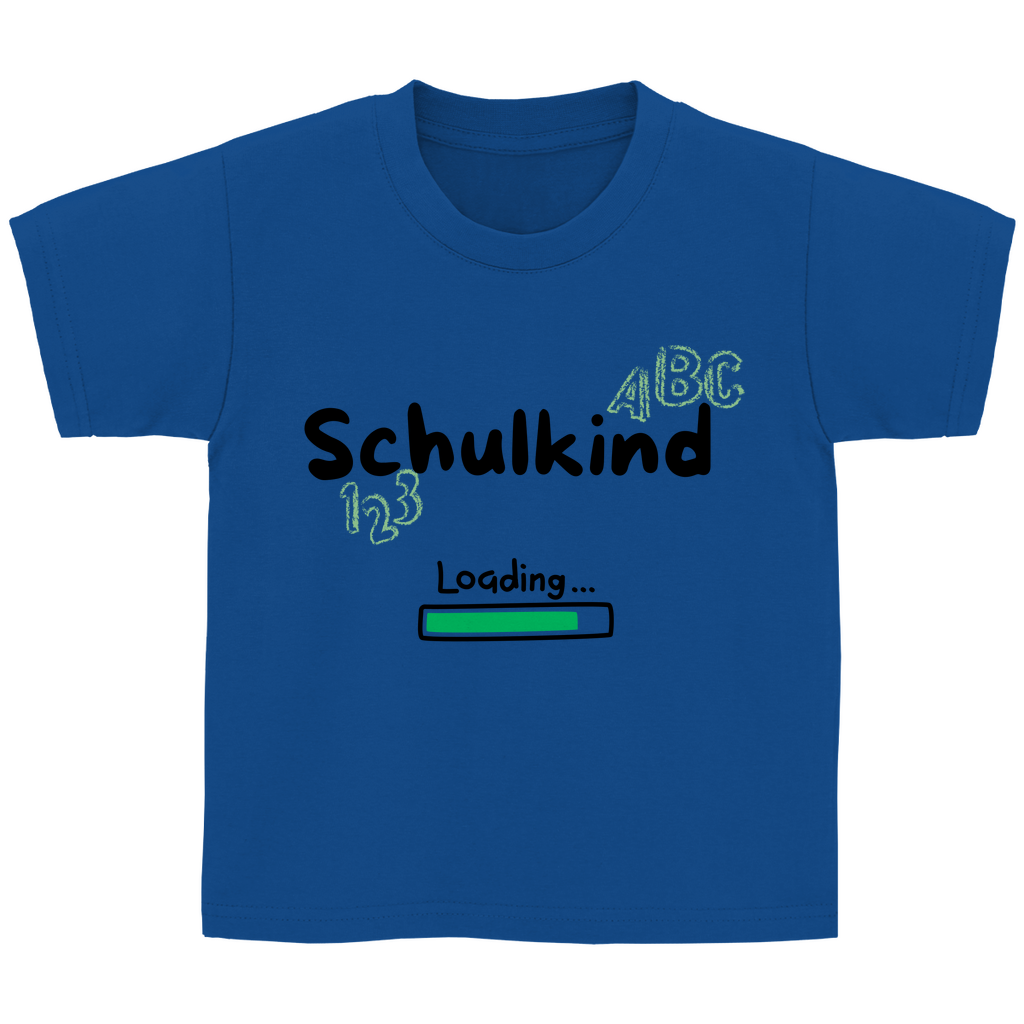 Kinder T-Shirt zur Einschulung - SCHULKIND LOADING