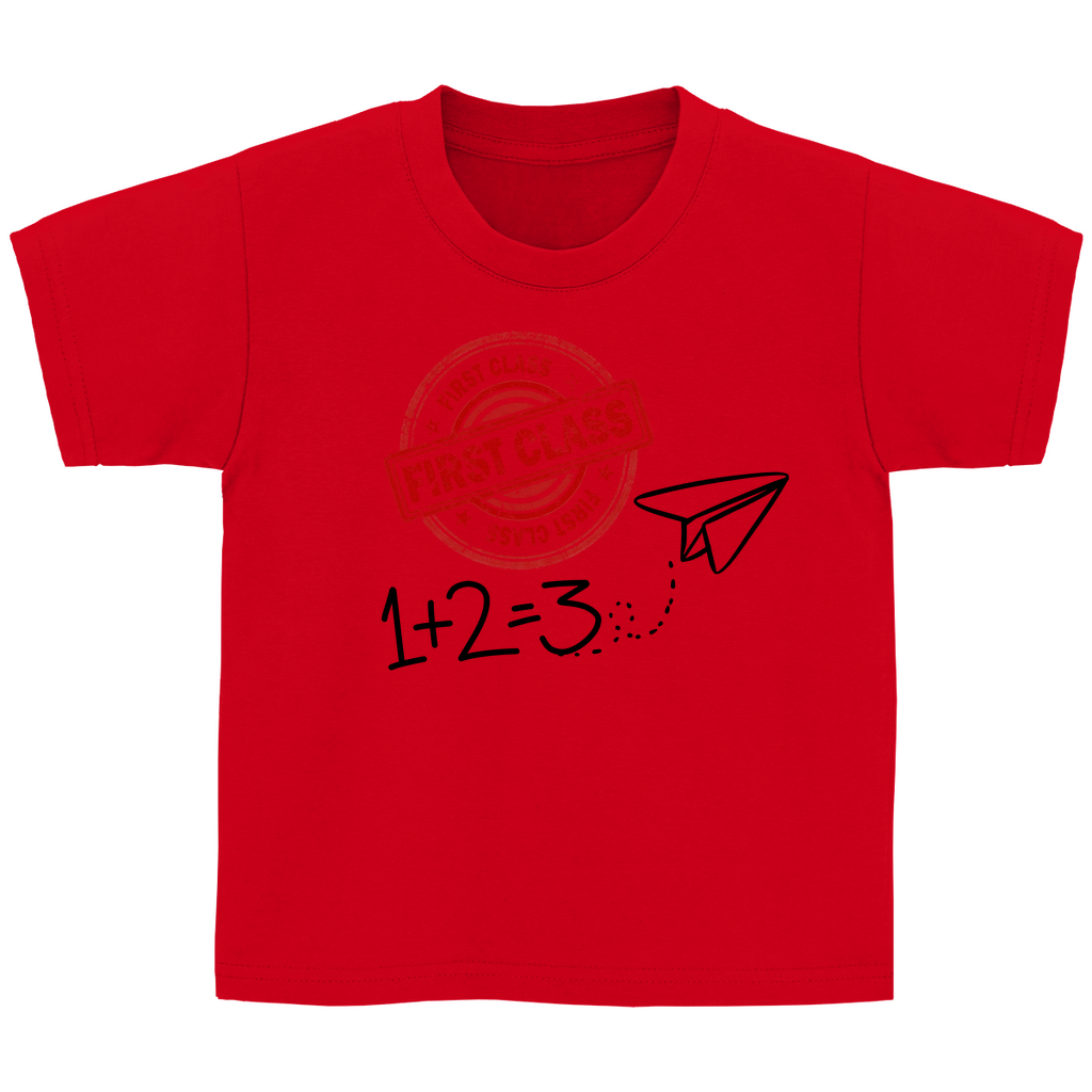 Kinder T-Shirt zur Einschulung - FIRST CLASS