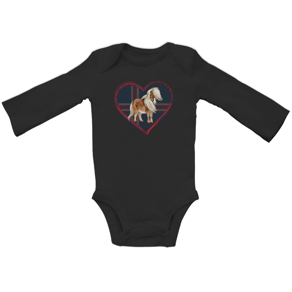 Baby Bio Bodysuite Langarm - ISI HERZ