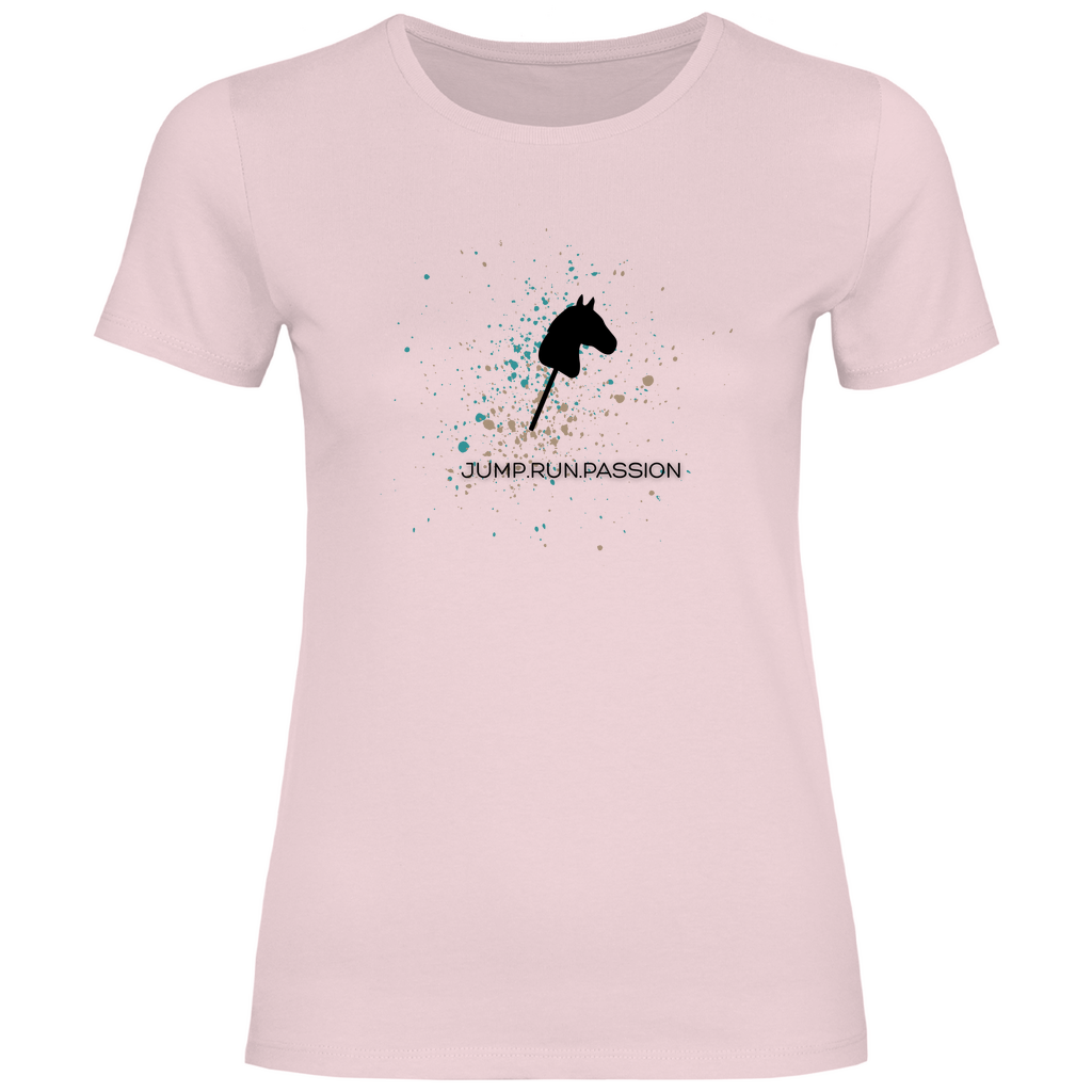 Junge Damen T-Shirt Hobby Horse JUMP