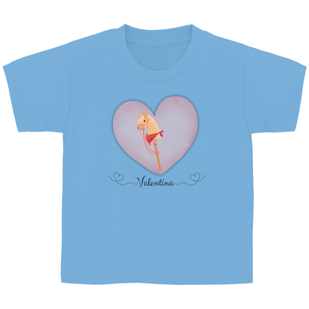 Kinder T-Shirt Hobby Horse HERZ (personalisierbar)