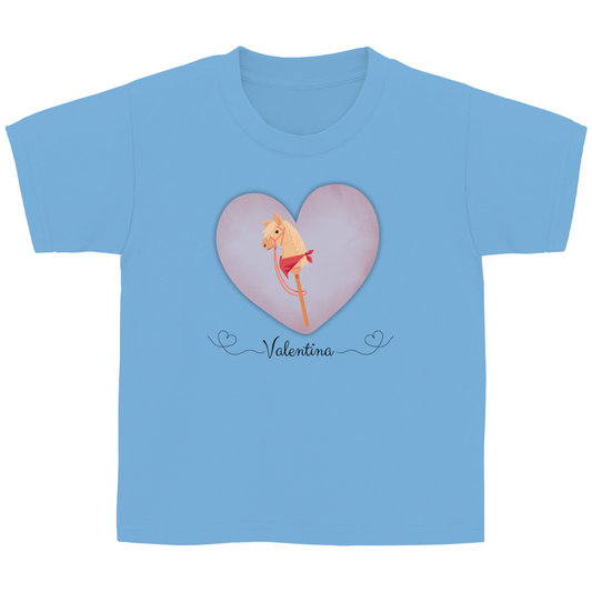 Kinder T-Shirt Hobby Horse HERZ (personalisierbar)