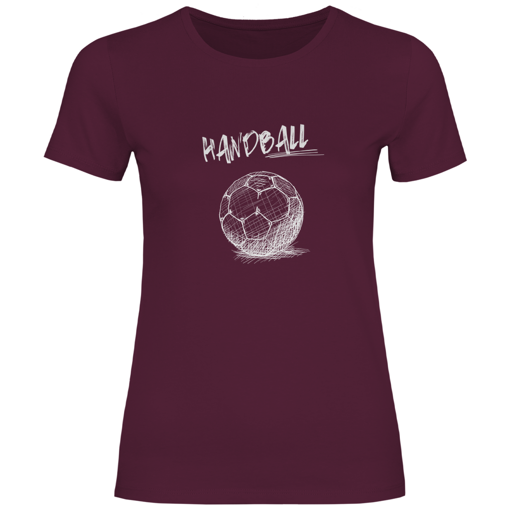 Damen T-Shirt Handball SKRIPT
