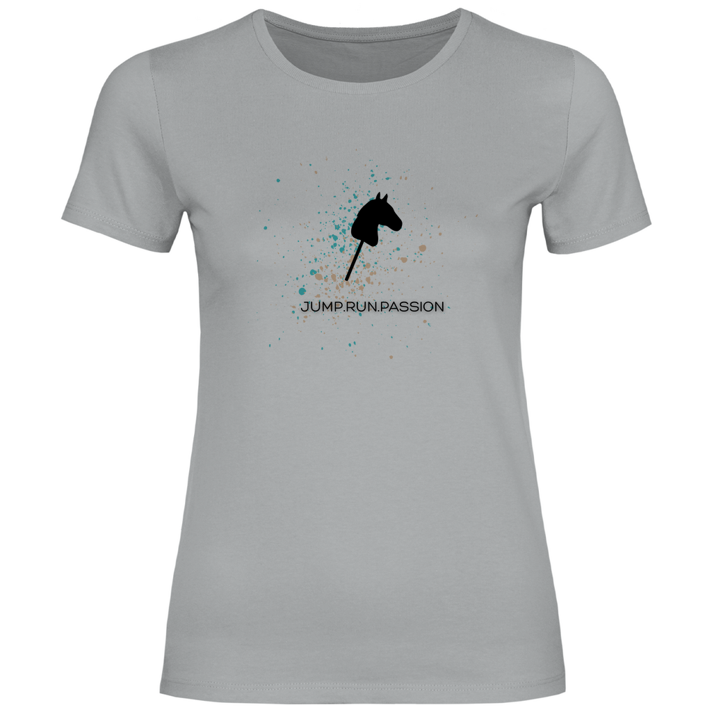 Junge Damen T-Shirt Hobby Horse JUMP