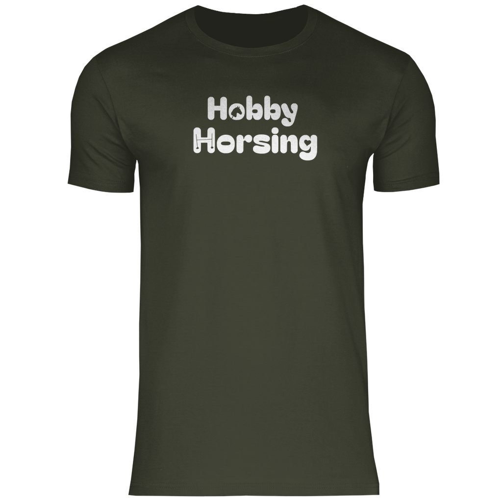 Unisex/ Herren T-Shirt Hobby Horse CUTOUT