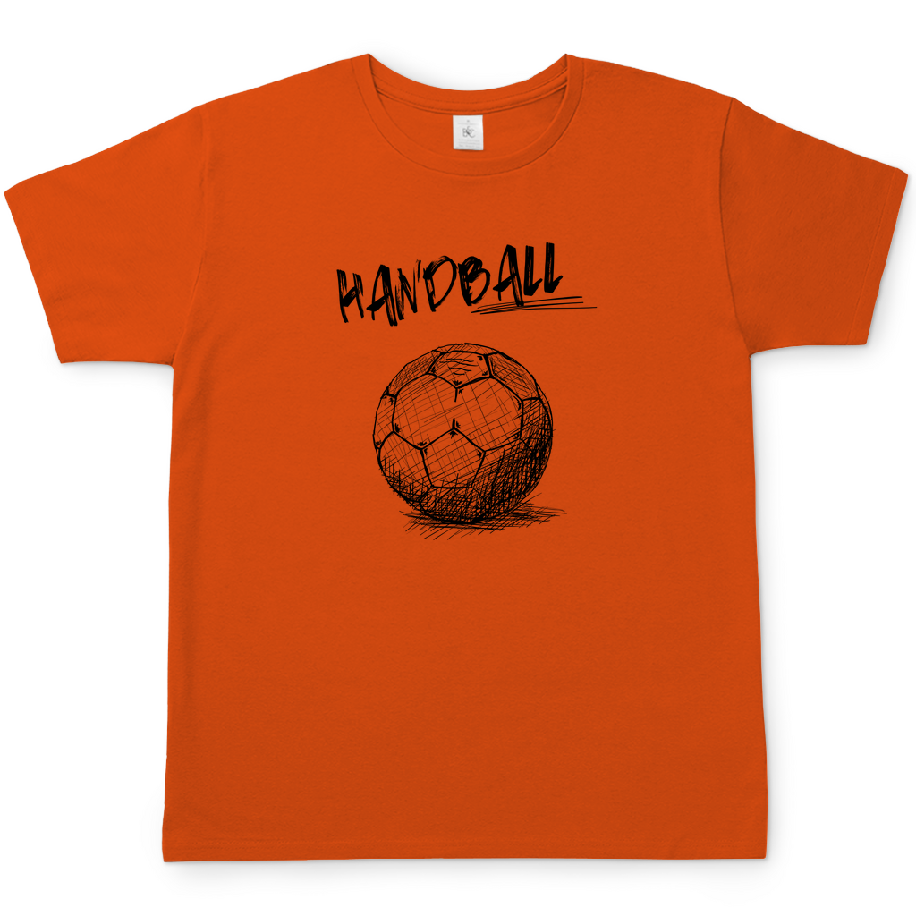 Herren/ Unisex T-Shirt Handball SKRIPT