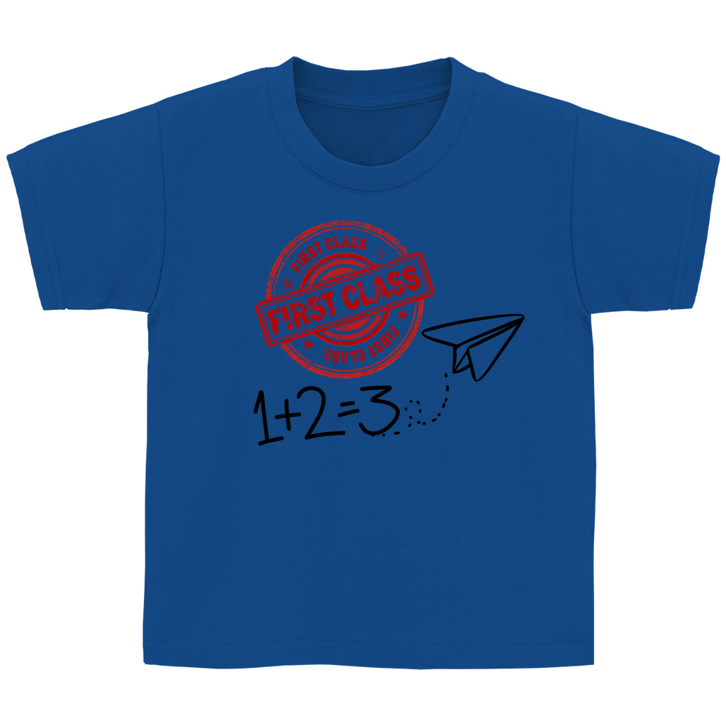 Kinder T-Shirt zur Einschulung - FIRST CLASS