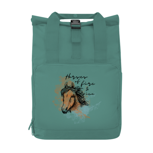 Rucksack mit Seitentasche FIRE&ICE