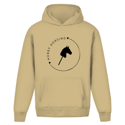 Oversize Hobby Horsing Hoodie ohne Kordel - Hobby Horse CIRCLE