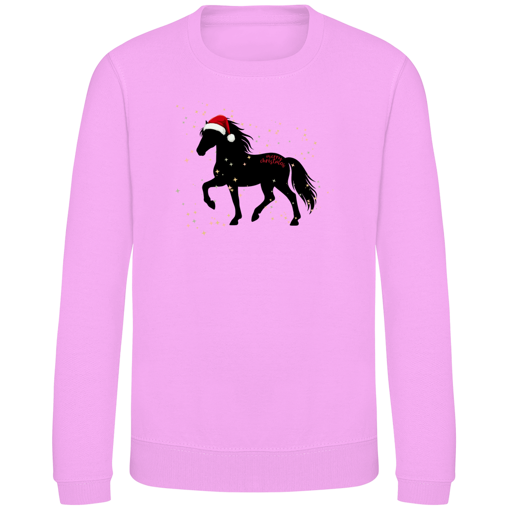 Islandpferde Kinder Sweatshirt WEIHNACHTEN