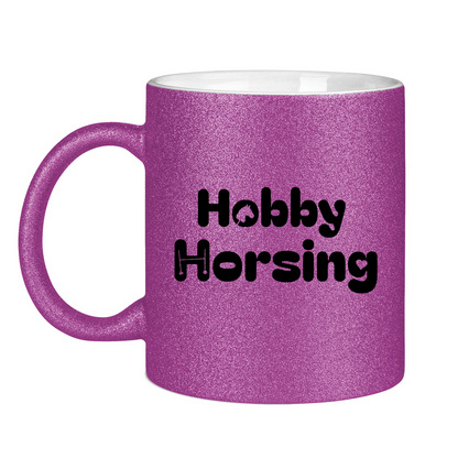 Glitzertasse Hobby Horse CUTOUT