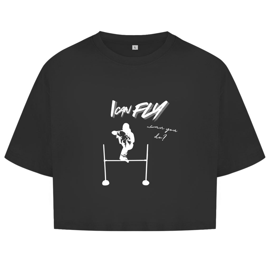 Oversize Crop Top Hobby Horse  Fly