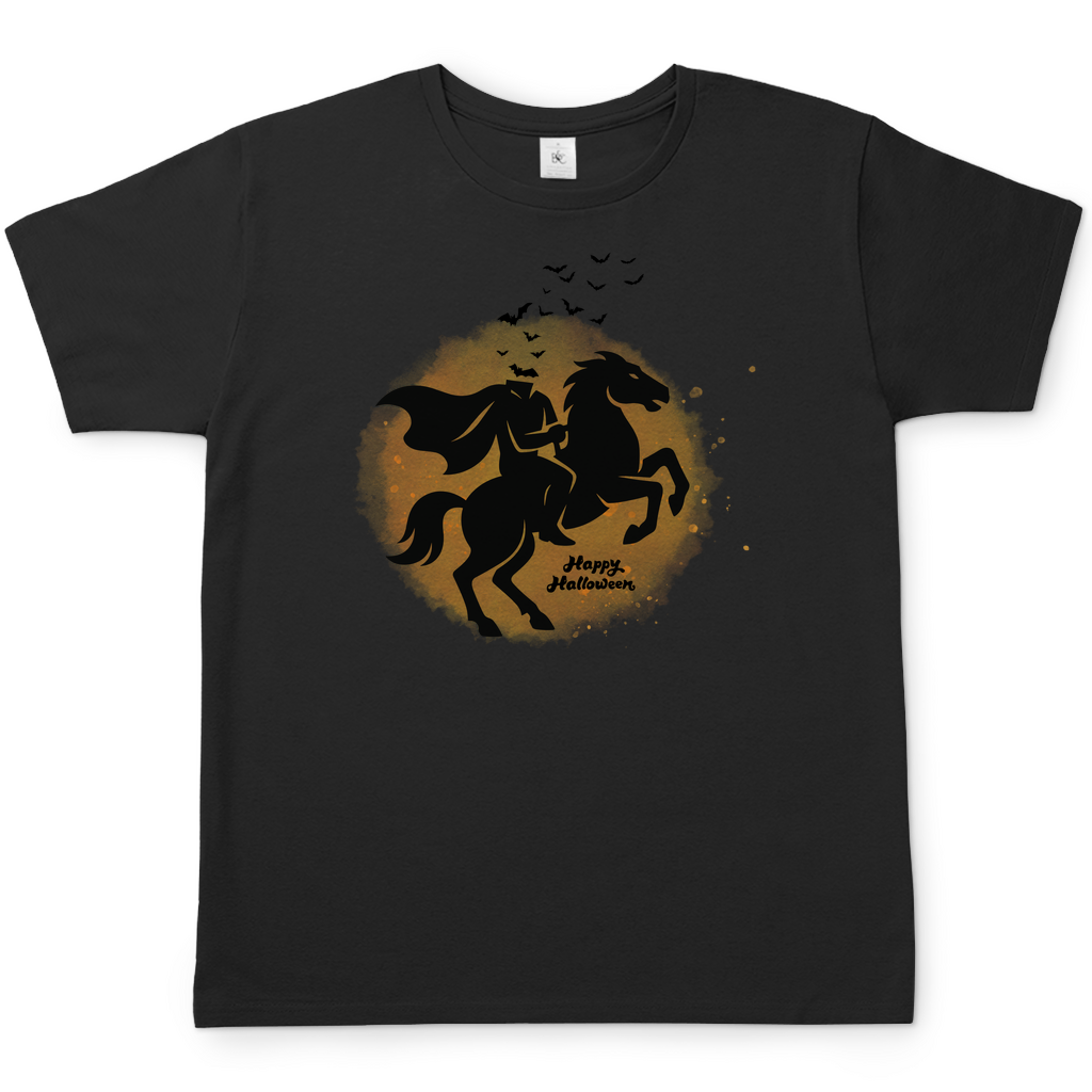 Halloween Pferd "Headless Horseman" Herren T-Shirt
