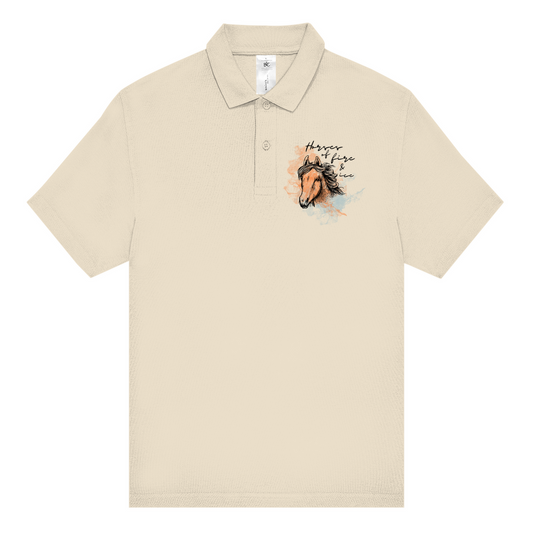 Unisex Poloshirt Isi FIRE & ICE