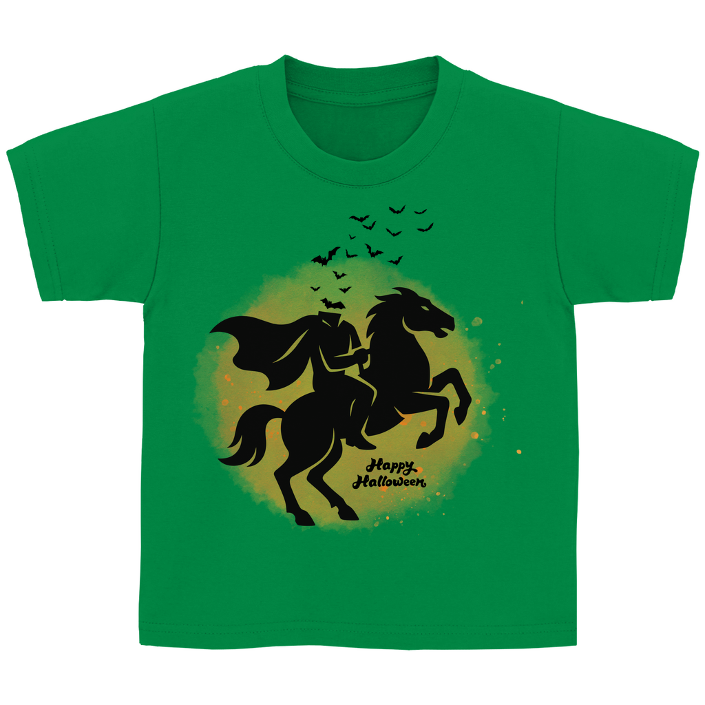 Halloween Pferde "Headless Horseman" Kinder T-Shirt