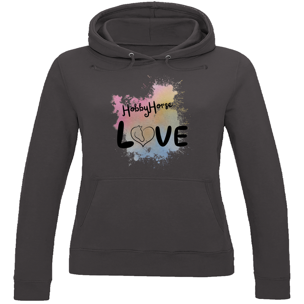 Damen Hoodie Hobby Horse LOVE