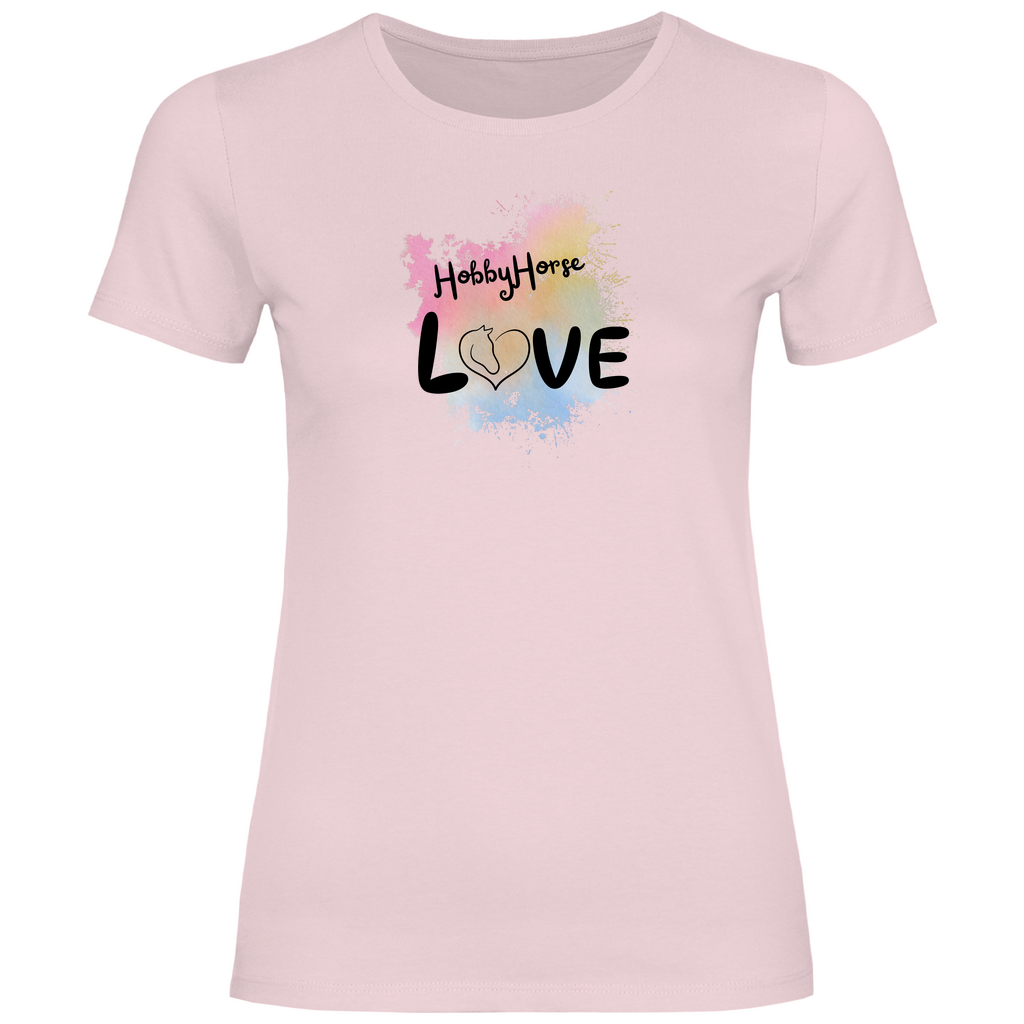 Junge Damen T-Shirt Hobby Horse LOVE