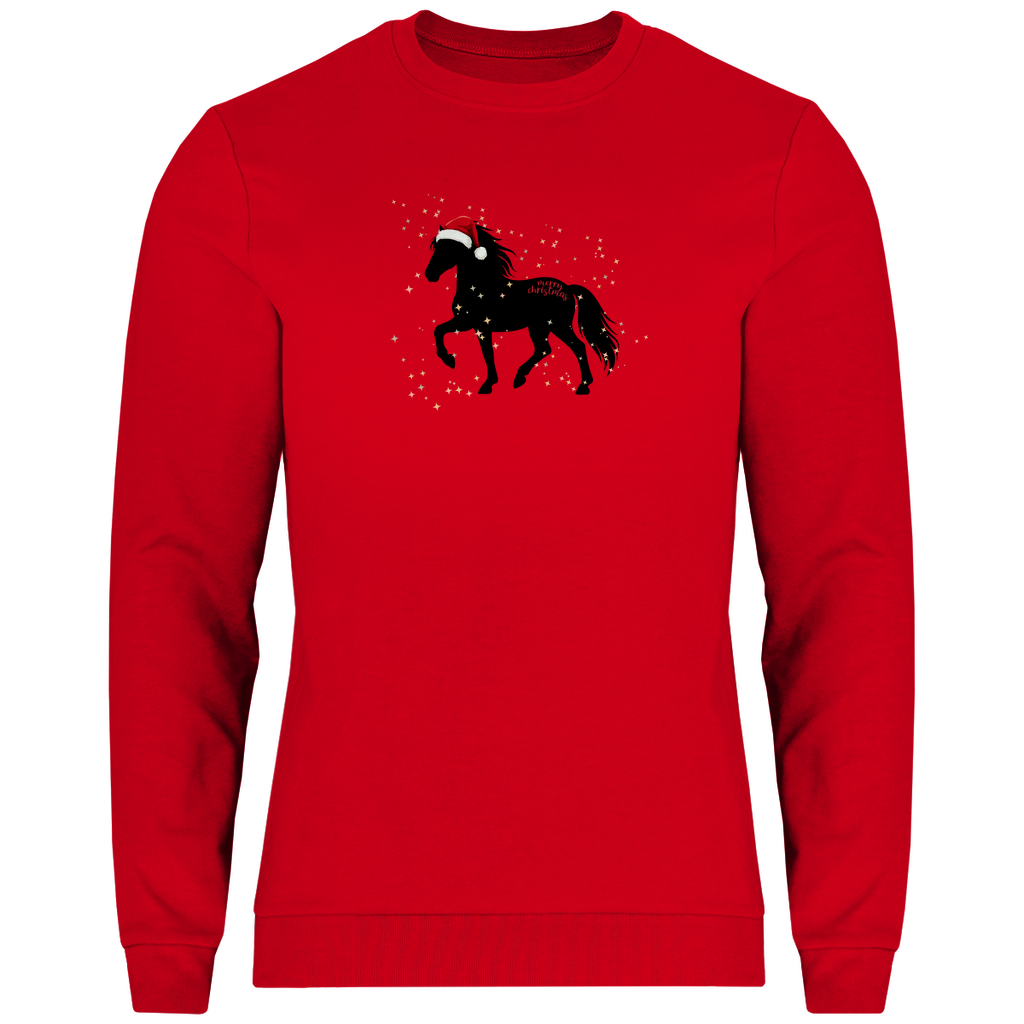 Islandpferde Herren Swaetshirt - Islandpferde Weihnachten