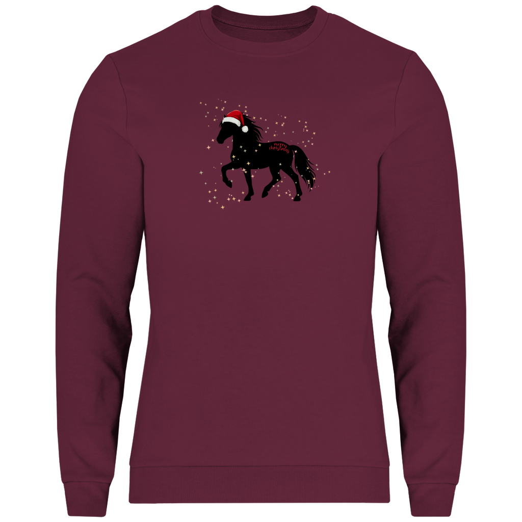 Islandpferde Herren Swaetshirt - Islandpferde Weihnachten