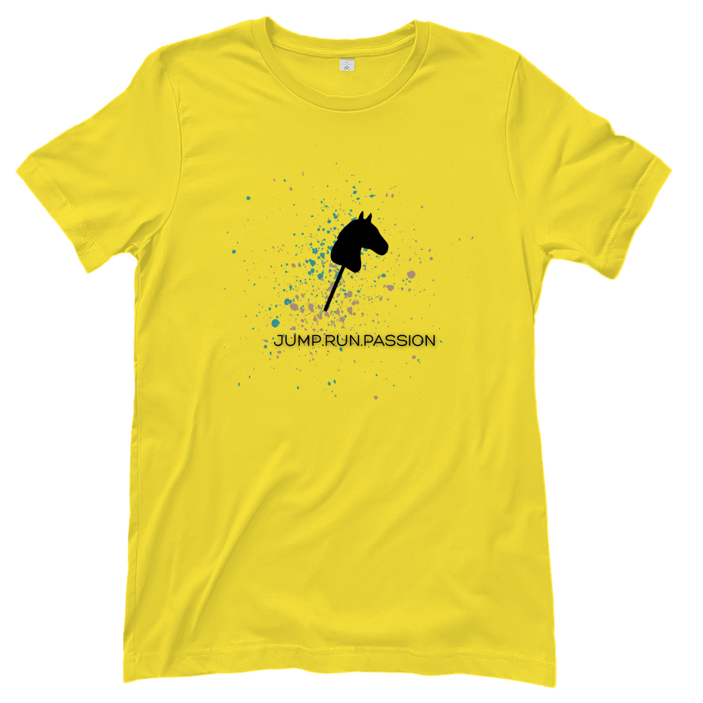 Damen T-Shirt Hobby Horse Jump