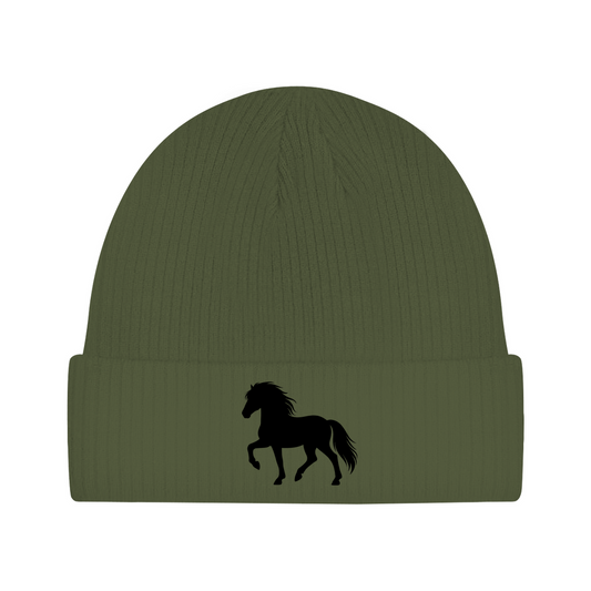 Strickmütze Islandpferde Tölt